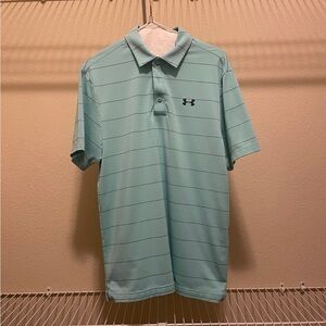 Under Armour Men's Light Blue Polo Shirt